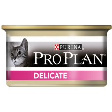 Purina Pro Plan Delicate для кошек с чувствительным пищеварением (паштет с индейкой)