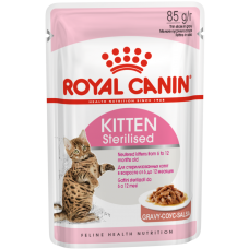 Royal Canin Kitten Sterilised у соусі