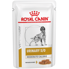 Royal Canin Urinary S/O Moderate Calorie Dog (кусочки в соусе)