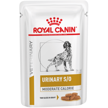 Royal Canin Urinary S/O Moderate Calorie Dog (кусочки в соусе)