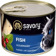 Savory Cat Adult Fish