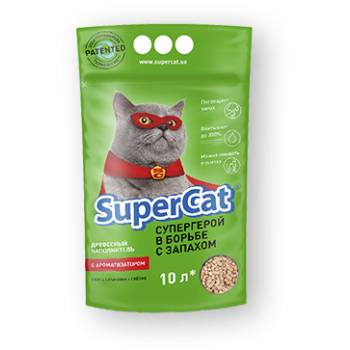 Super Cat Стандарт деревний наповнювач із запахом лаванди