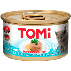TOMi Ніжний мус з лососем для кошенят