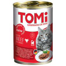TOMi Яловичина в соусі для котів