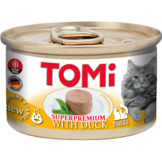 TOMi Нежный мусс с уткой для кошек