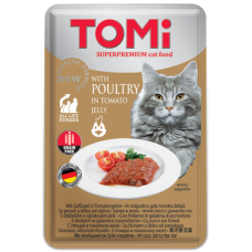 TOMi Птица в томатном желе для кошек