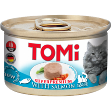 TOMi Ніжний мус з лососем для котів