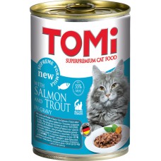 TOMi Лосось та форель у соусі для кішок