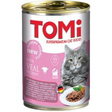 TOMi Телятина в соусі для котів