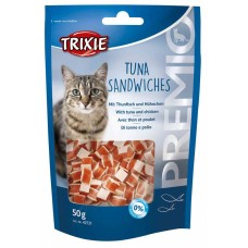 Trixie Premio сэндвичи с тунцом и курицей для кошек 