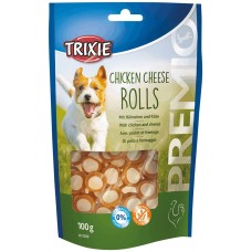 Trixie PREMIO Chicken Cheese Roll Ласощі з куркою та сиром для собак