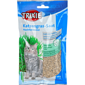 Trixie Семена для проращивания травы для кошек, 100 г