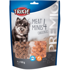 Trixie PREMIO 4 Meat Minis Кубики с 4 видами мяса для собак