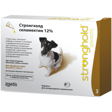 Stronghold для собак весом от 5,1 до 10 кг (60 мг)